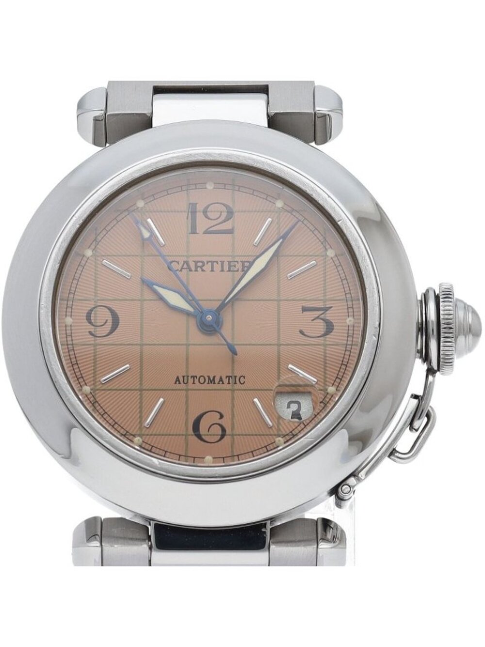 Cartier Pasha C Watch SS Orange